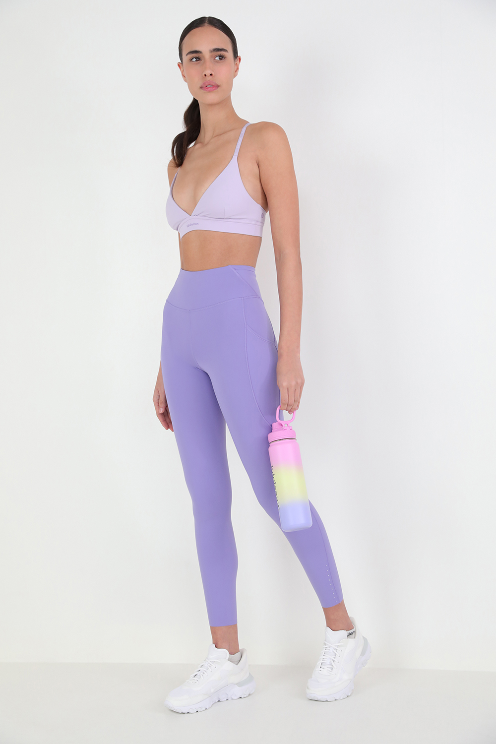 License to Train Triangle Bra, A/B *Logo LULULEMON